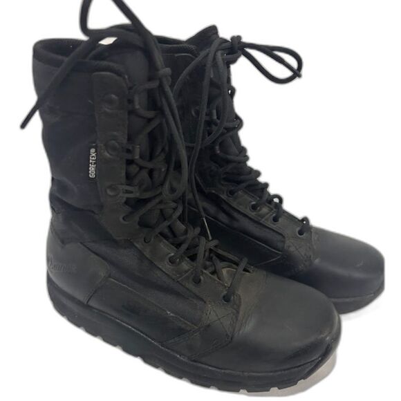 Danner Men's 8" Tachyon GTX tactical boot Sz 5.5 Black utility military outdoor - Picture 1 of 5